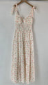 Summer Heavy Patchwork Embroidery Detail Sundress